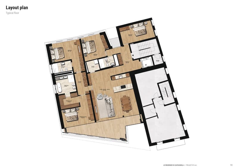 APPARTAMENTO 5.5 LOCALI- Fronte lago con terrazza panoramica (posto auto escluso) (11)