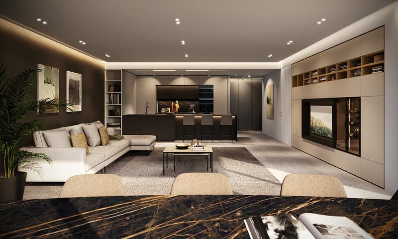 Appartamento 2.5 Locali con Terrazzo e Vista Lago – Residenza Foresta, Lugano (3)