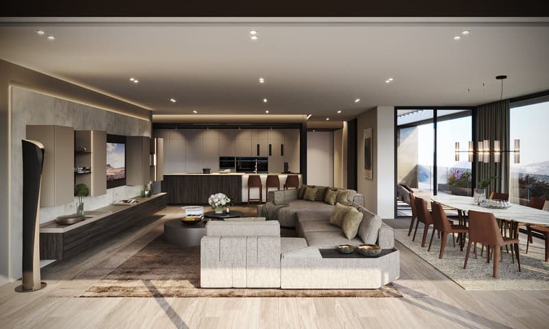 Appartamento 2.5 Locali con Terrazzo e Vista Lago – Residenza Foresta, Lugano (2)