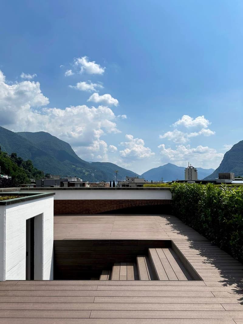 Attico Duplex con Terrazza Panoramica | Viganello – Lugano (25)