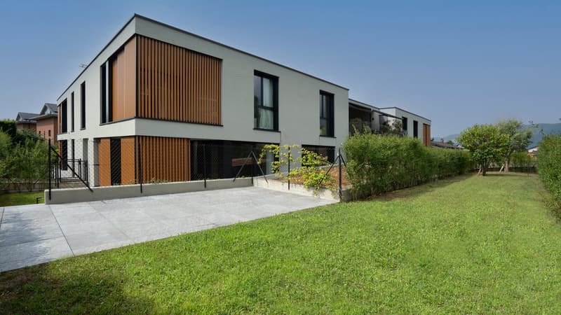4.5 Locali con Giardino Privato | Residenza Sorgente, Comano (30)