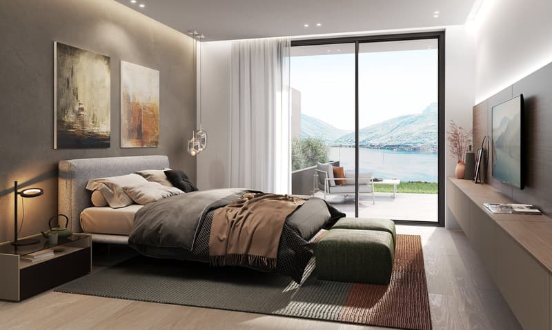 Appartamento 3.5 Locali con Giardino e Terrazzo – Residenza Foresta, Lugano (5)