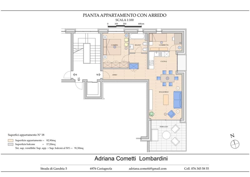 Moderno appartamento arredato di 3.5 locali a Lugano (8)