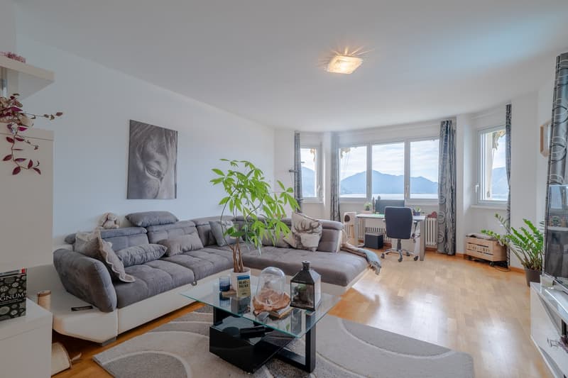 Luminoso appartamento con vista lago a Lugano-Castagnola (4)