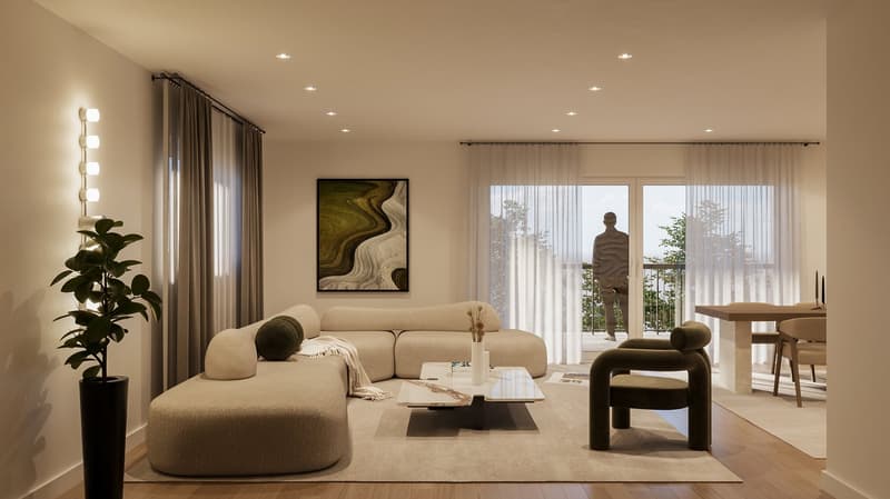Appartements neufs spacieux dans un endroit calme (7)