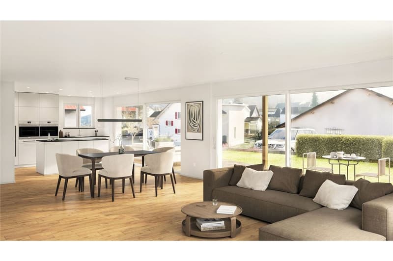 Innenausbau nach Ihrer Wahl: 4.5 Zimmer-Attikawohnung mit 138 m2 NWF, Terrasse und Balkon (4)