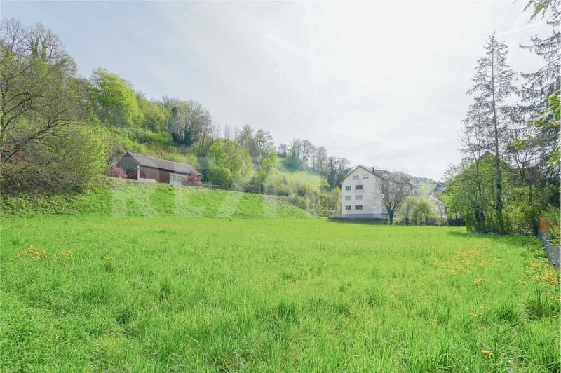 3033 m² Bauland für rund 20 Wohnungen im Dorfzentrum von Ueken zu verkaufen (4)