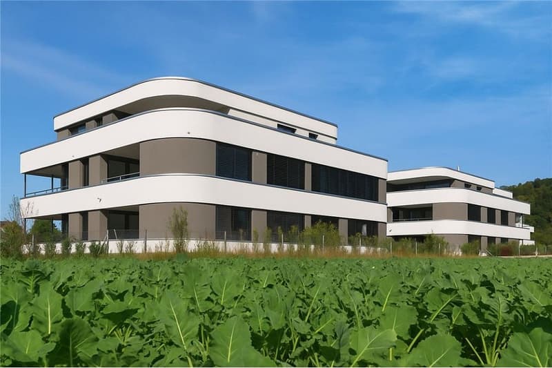 Modernes Wohnen in grüner Umgebung (11)