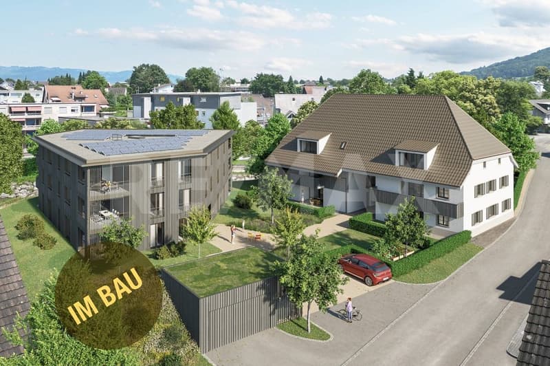 LINDENSTEG: Zentral und grosszügig wohnen, Rohbau weit fortgeschritten (1)