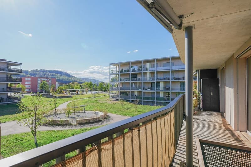 Zeitgemässer Wohngenuss - tolle Lage: 2.5 Zimmer-MINERGIE-Wohnung, 1. OG mit Lift (5)