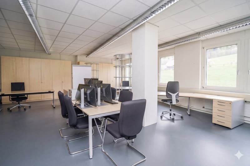 Funktionale Bürofläche mit Blick ins Grüne (3)