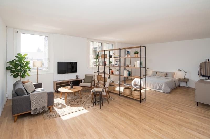 Zentrale 2.5-Zimmer-Wohnungen im AVES im Das Nest für Stadtvögel (1)