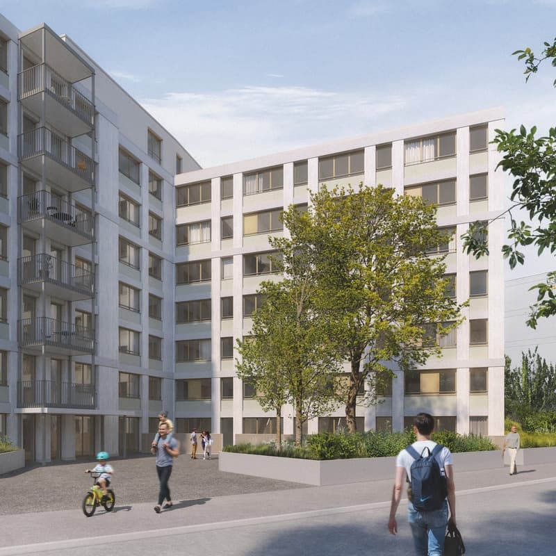 Grosszügige 3.5-Zimmer-Wohnungen im AVES - Das Nest für Stadtvögel (5)