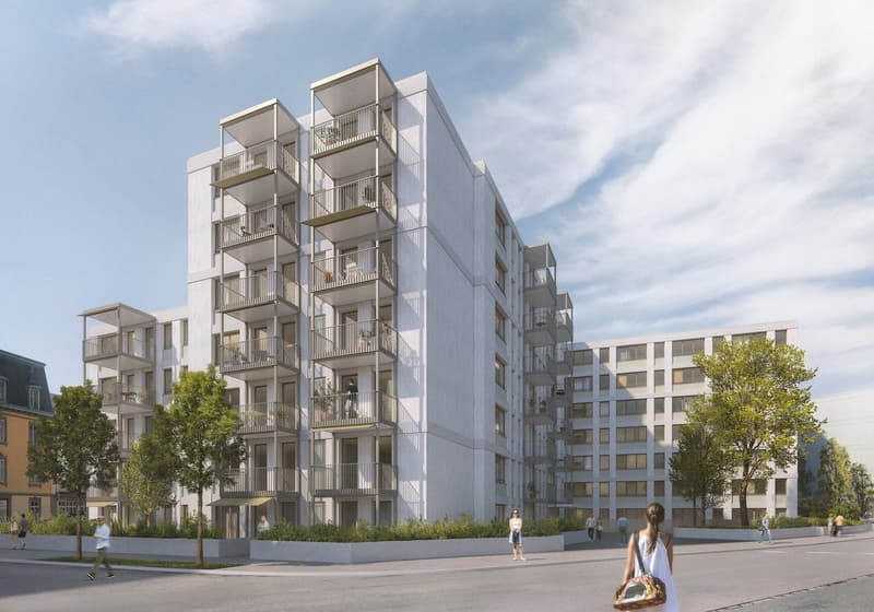 Grosszügige 3.5-Zimmer-Wohnungen im AVES - Das Nest für Stadtvögel (6)