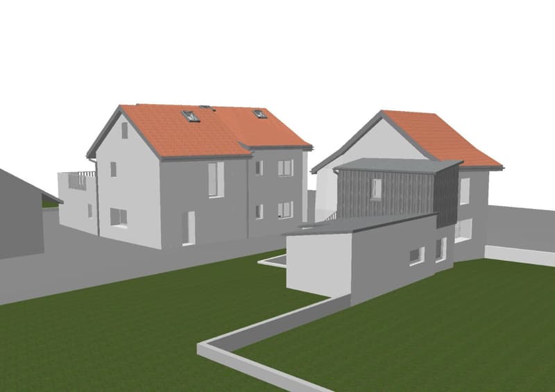 Belmont-sur-Yverdon A vendre maison de village type loft de 3 pièces (2)