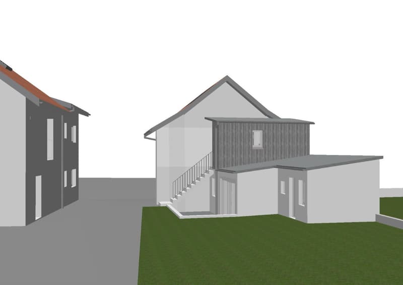 Belmont-sur-Yverdon A vendre maison de village type loft de 3 pièces (3)