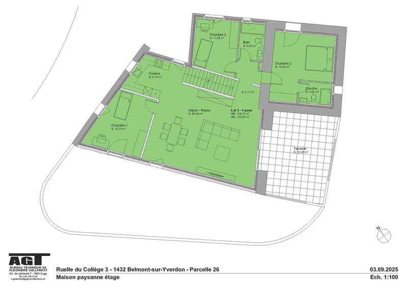 Belmont-sur-Yverdon A vendre maison de village de 4.5 pièces à l'étage (5)
