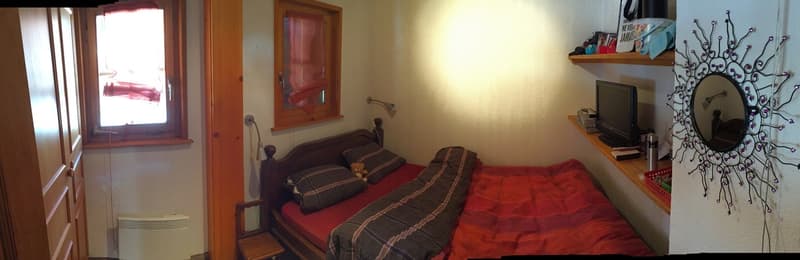 Chambre Nord avec accès dortoir combles