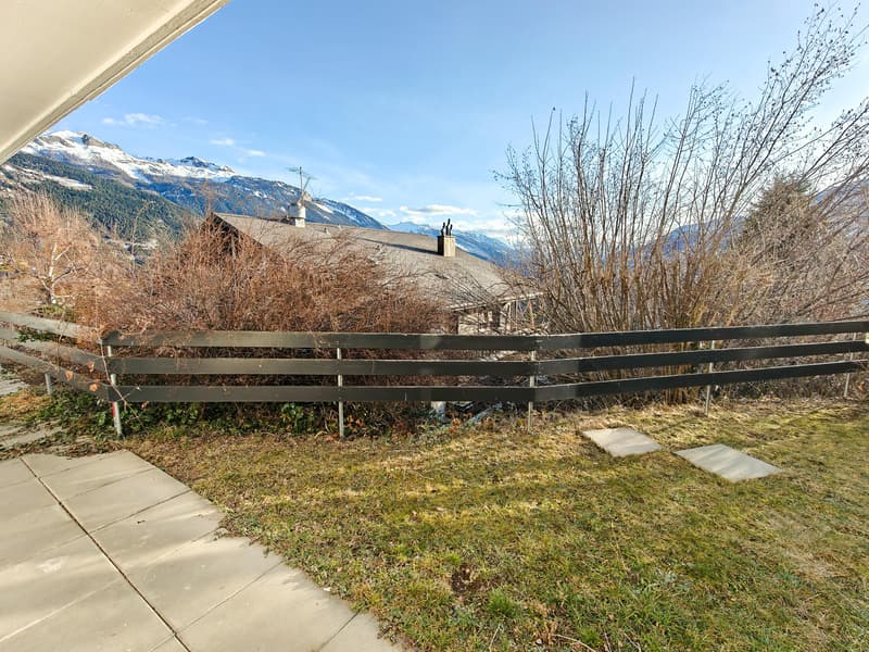 Grand 3,5 Pièces de 100 m² avec Jardin ? Proche de Crans-Montana (13)