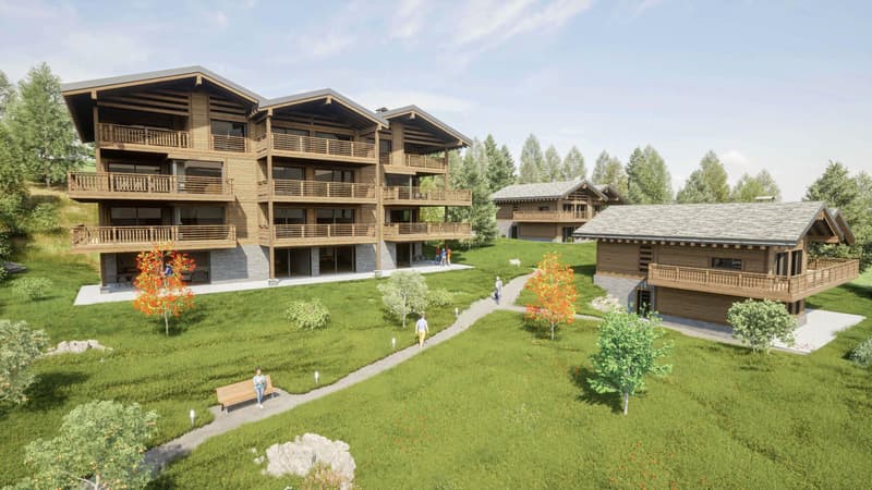 Crans-Montana, 4,5 pièces de haut standing en rez jardin avec vue (9)