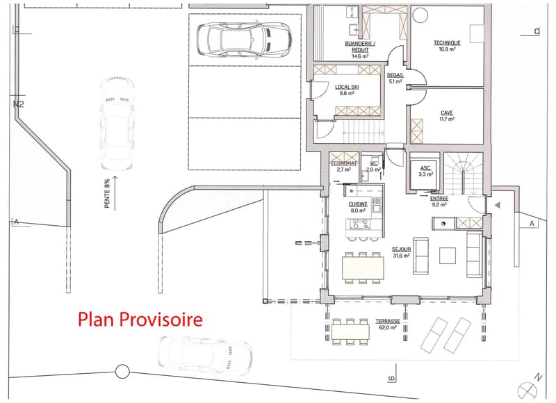 Luxueux Chalet 4,5 pièces à Crans-Montana sur plan (avec authorisation de construire) (9)