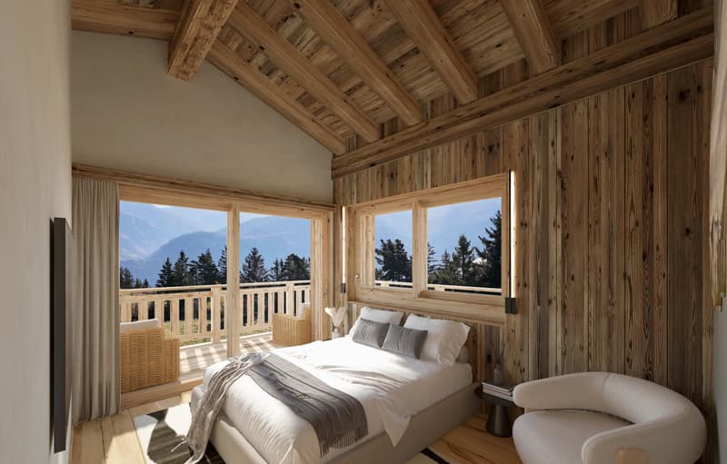 Luxueux Chalet 4,5 pièces à Crans-Montana sur plan (avec authorisation de construire) (6)