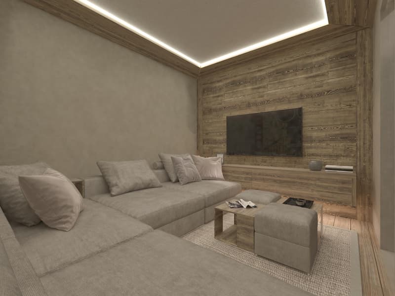 Au Centre de Crans-Montana, Chalet de 6,5 pièces de haut stantding (12)