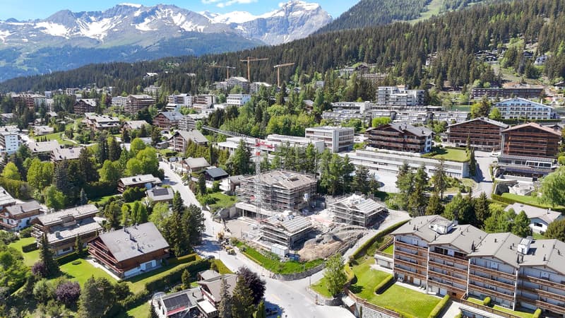 Places de parking à vendre ? Centre de Crans-Montana (1)