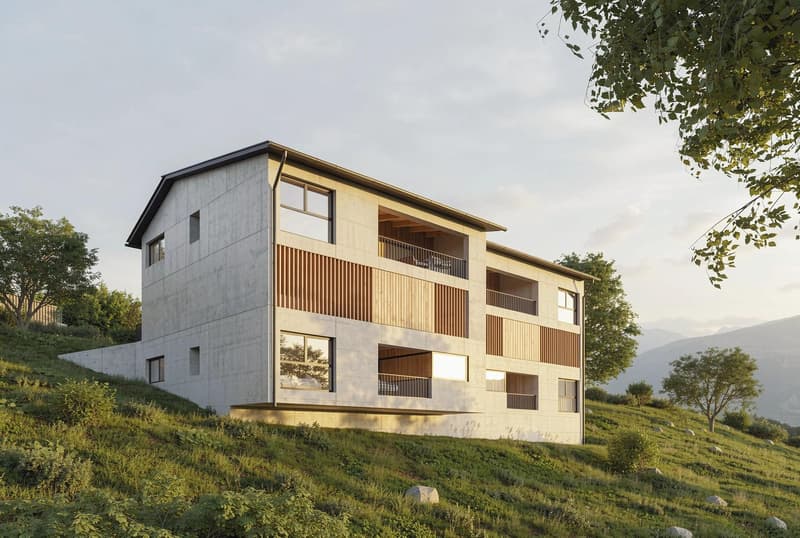 Attique 4.5 pièces d'exception à Ayent avec vue panoramique (5)