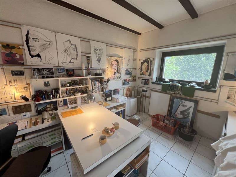 Rustiko mit Atelier, umgeben von viel Grün u. Ruhe (9)