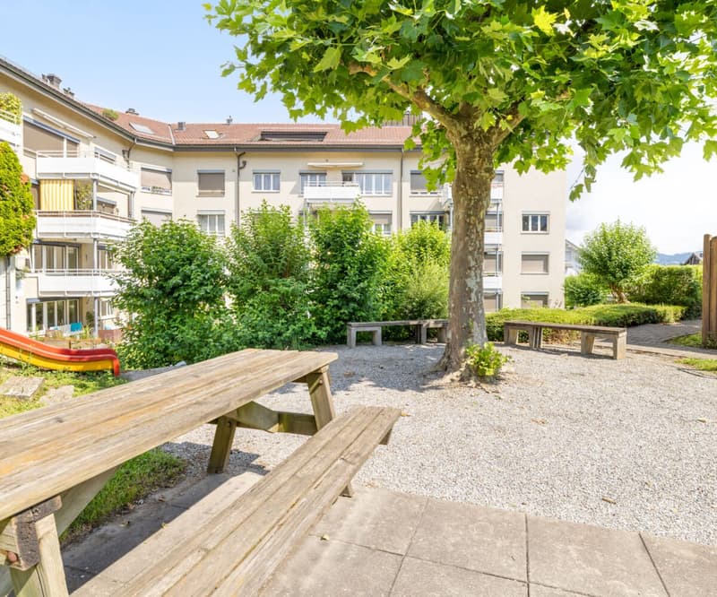 Elegante Gartenwohnung in Lachen (21)