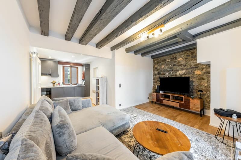 Charmante maison villageoise entièrement rénovée à Blonay (9)