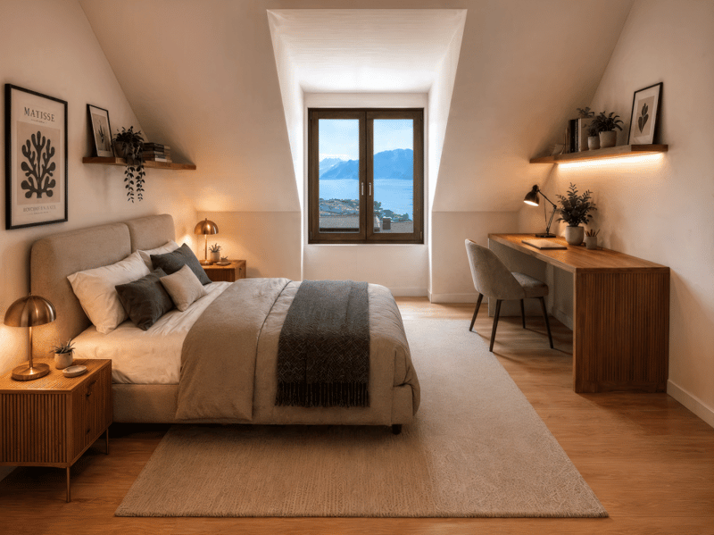 Appartement de standing avec vue lac exceptionnelle (10)