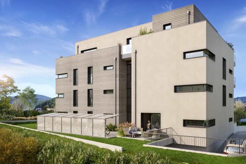 Plus que 1 lot disponible ! Rez-de-chaussée de 4.5 pièces avec grand jardin (2)