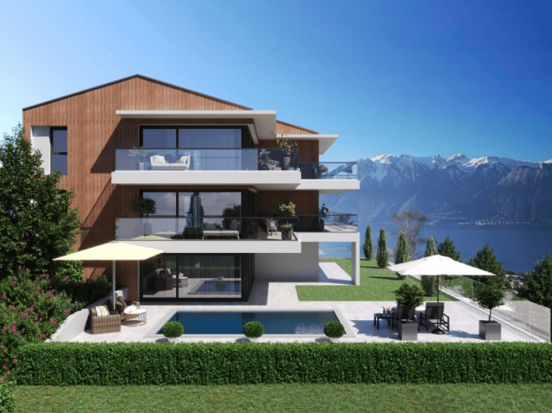 3 Appartements de standing à 3 minutes de Vevey (1)