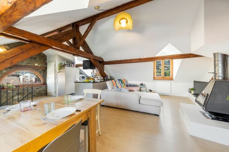 Charmant appartement duplex de 4,5 pièces au centre de Blonay (5)