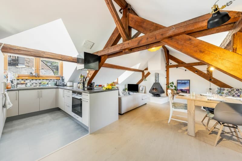 Charmant appartement duplex de 4,5 pièces au centre de Blonay (3)