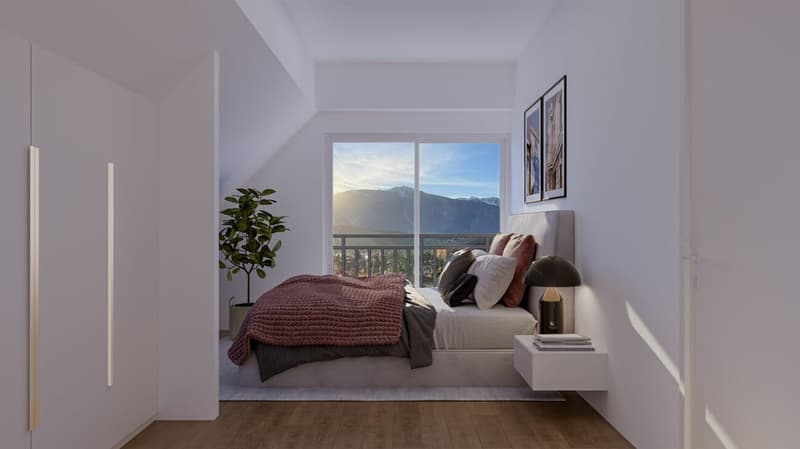 Plus que 4 appartements ! Nouveau logements au coeur d'Ollon (9)