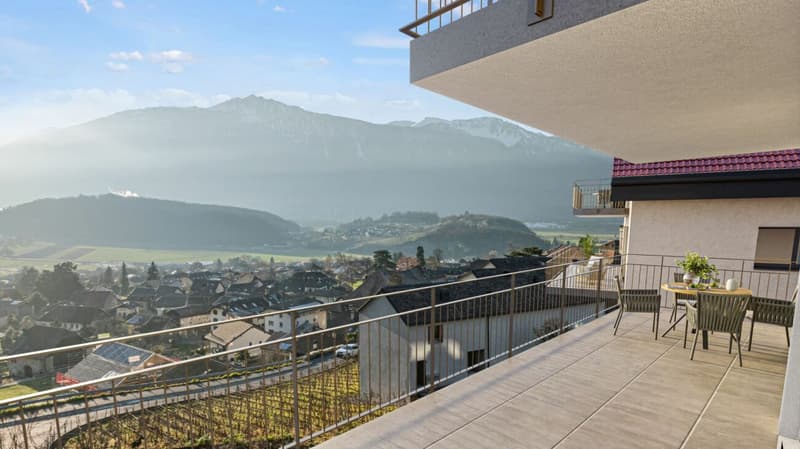 Plus que 4 appartements ! Nouveau logements au coeur d'Ollon (6)