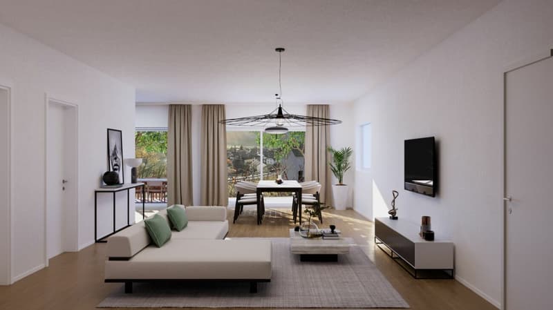 Plus que 4 appartements ! Nouveau logements au coeur d'Ollon (6)