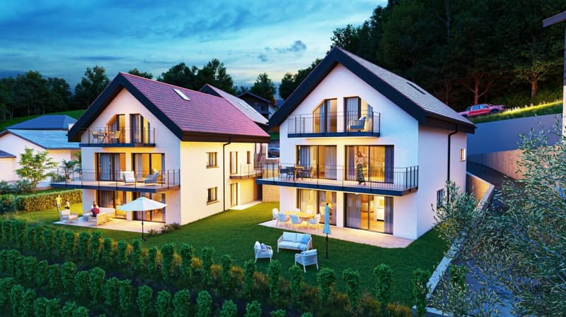 Plus que 4 appartements ! Nouveau logements au coeur d'Ollon (4)