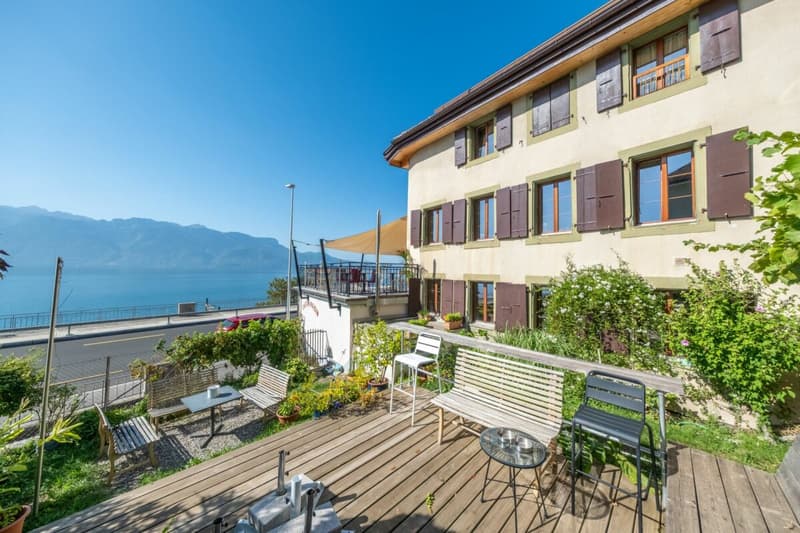 Une maison villageoise de caractère avec vue sur le lac (5)