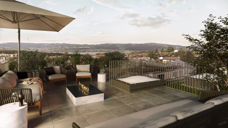 Dachterrasse
