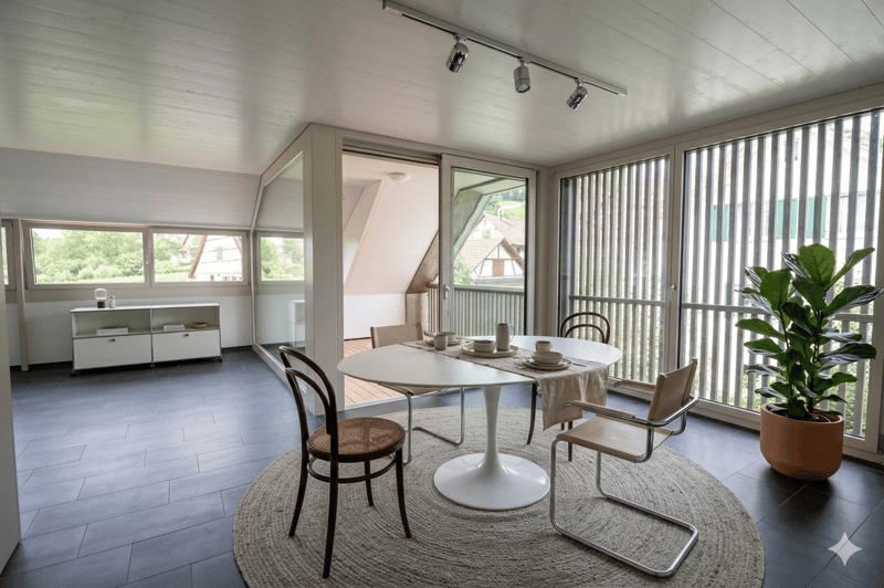 Einzigartige 3.5-Zimmer-Dachwohnung mit Loft-Charakter und Loggia (5)
