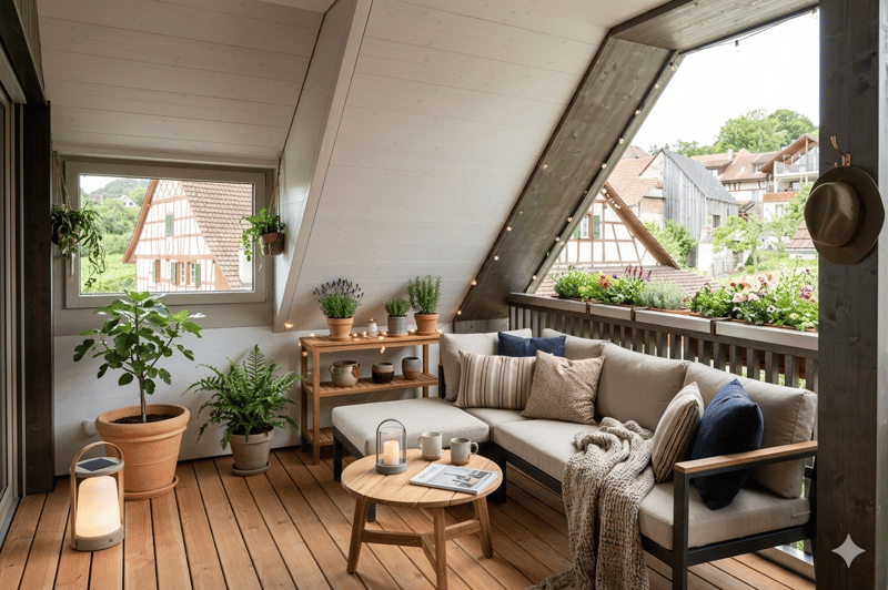Einzigartige 3.5-Zimmer-Dachwohnung mit Loft-Charakter und Loggia (8)