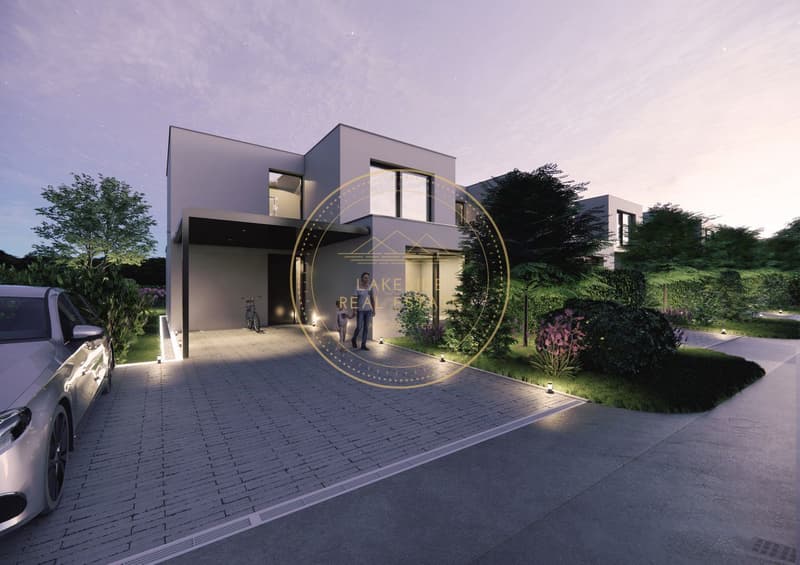 Maison d'angle en haute performance énergétique proche du village de Veyrier (1)