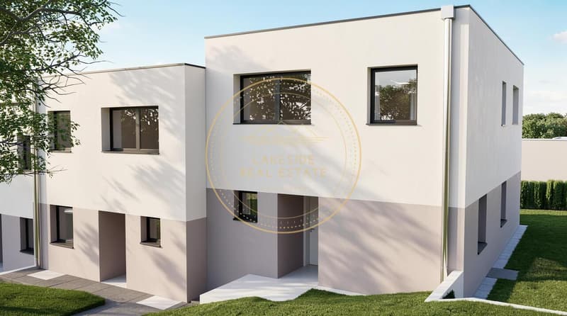 villa contemporaine neuve en pignon - Villa A (2)