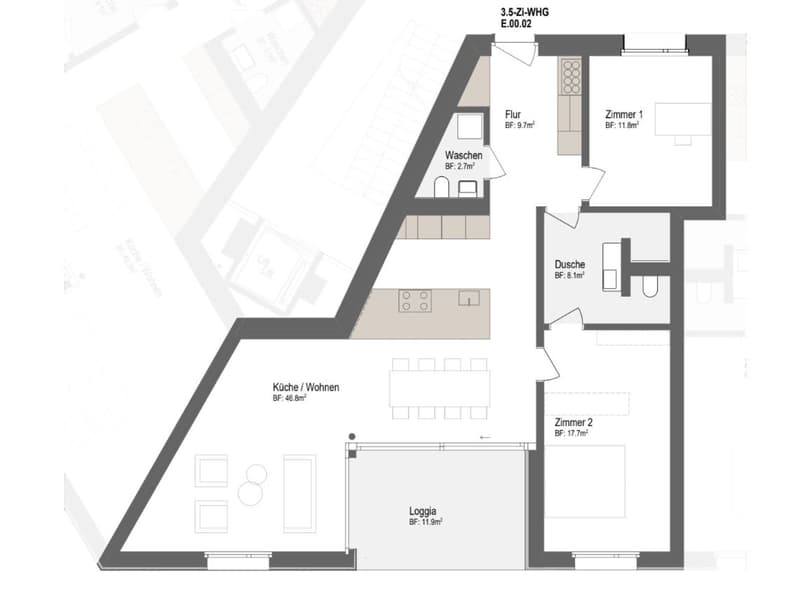 Neubau Werkplatz - Parterrewohnung mit Gartenbereich (6)