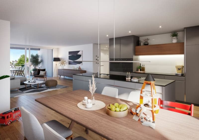 Erstbezug! Hochwertige 4.5-Zimmer Neubauwohnung im 2. OG (2)