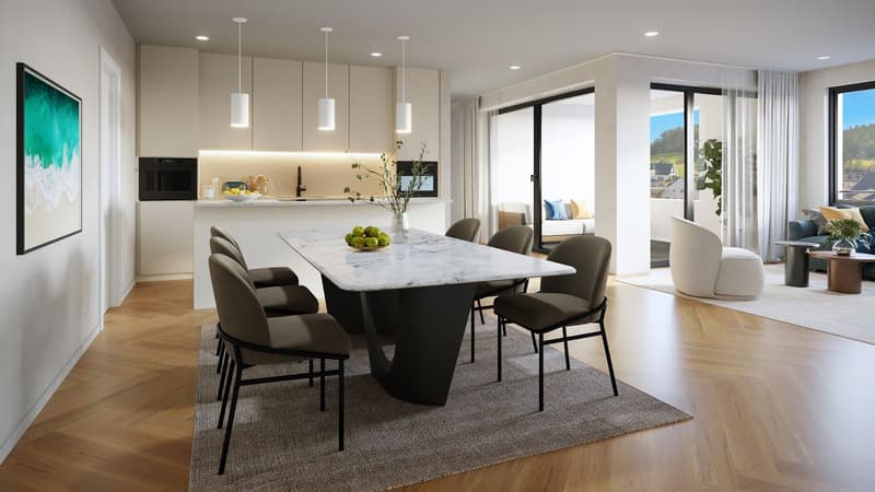Wohnung 5. Exklusive 4½-Z. Wohnung mit Loggia (2)
